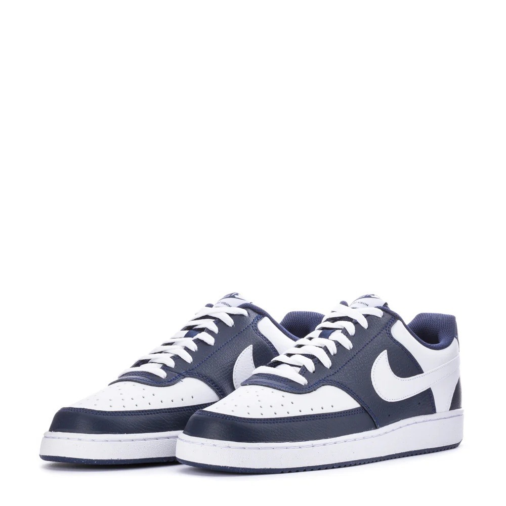 Nike Court Vision Low Next Nature Mens 10.5 Midnight Navy White